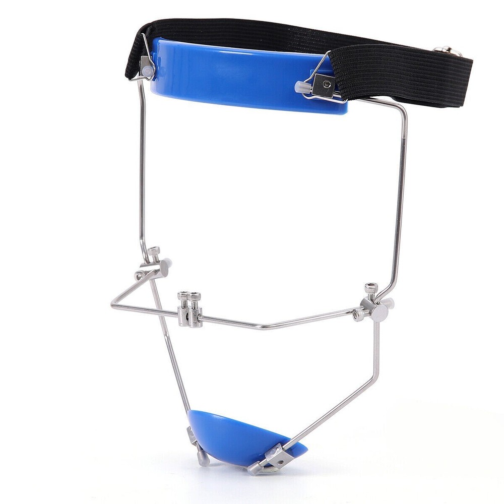 Dental Orthodontic Adjustable Reverse Forward Pull Headgear Double/Single Lever