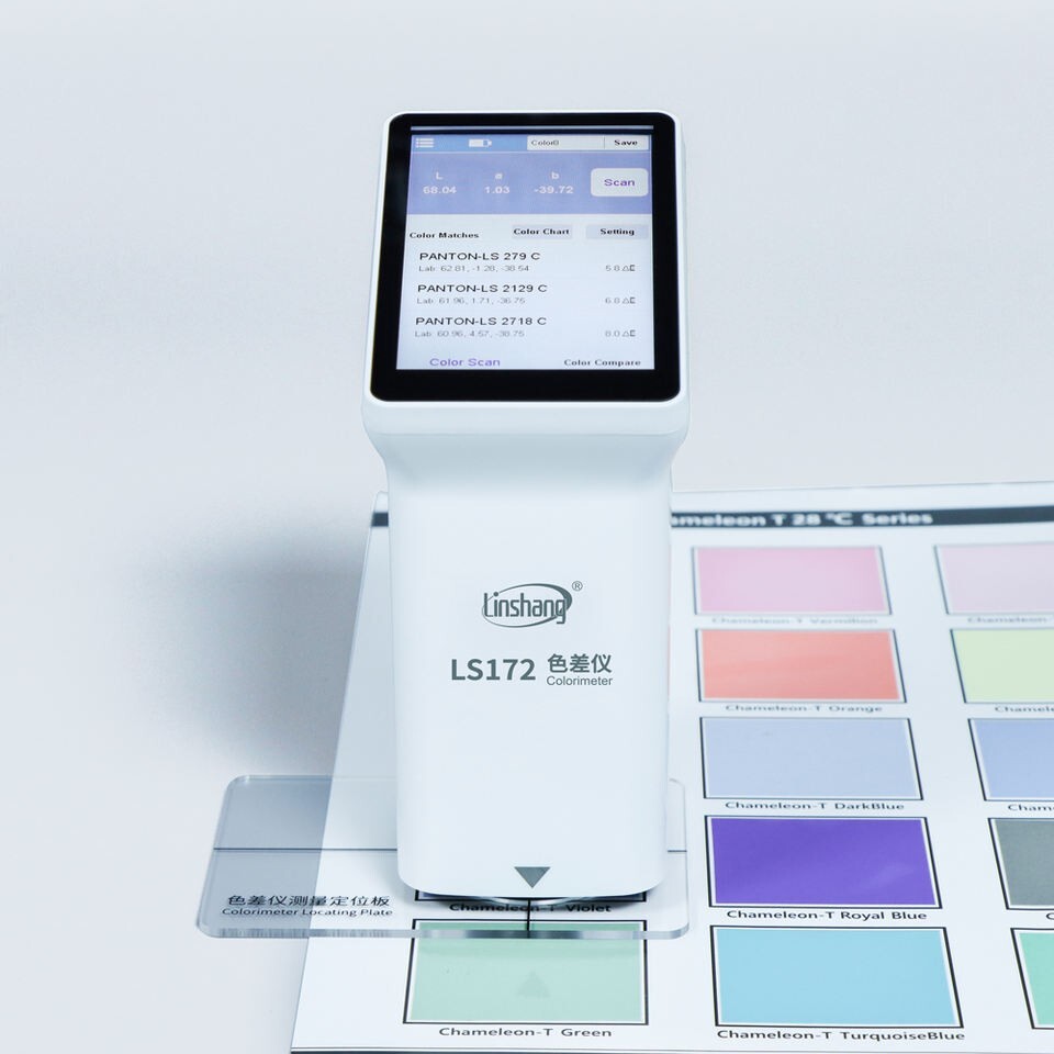 Color Difference Meter Analyzer Touch Screen 45/0 for Coating Ceramic Plastic