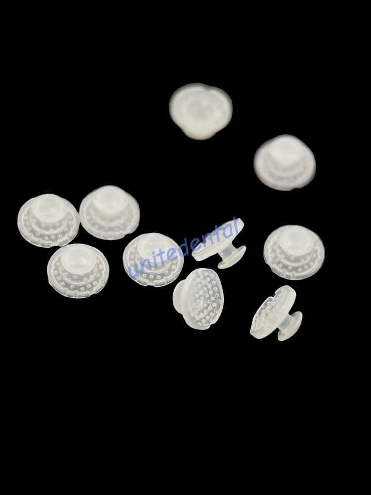 Orthodontic Composite buttons Poly Clear Aligner buttons Ceramic hook tube 10pcs