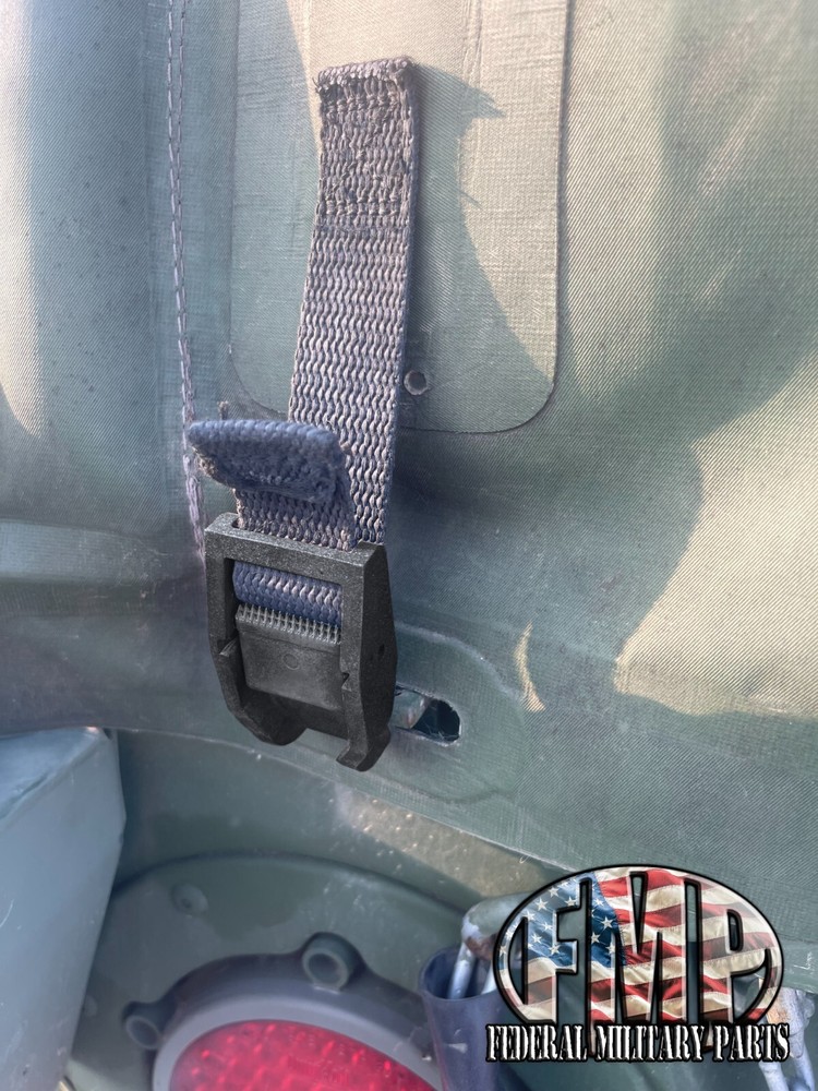 Plastic Hook for Military Canvas 1 Piece, Black, Fits Humvee Cargo Tie Down
