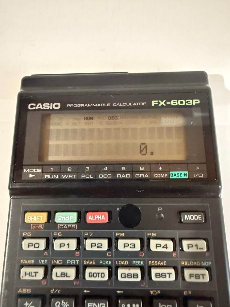 [Tested Good!] Casio FX-603P Pocket Computer Scientific Programmable Calculator