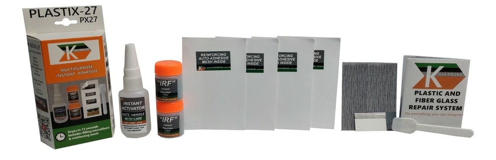 Multipurpose Instant Adhesive PLASTIX-27 (20 pieces box)