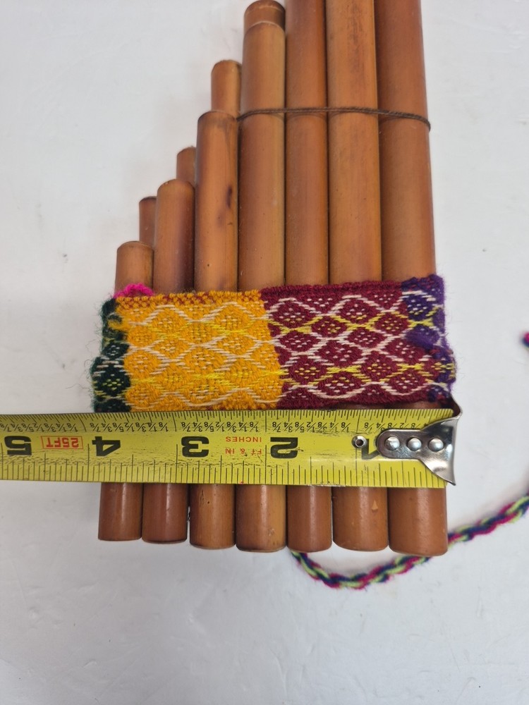 Authentic Handmade Peruvian Bamboo Pan Flute