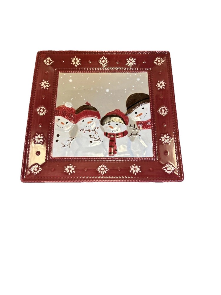 St. Nicholas Square "Warm Wishes " Serving Platter
