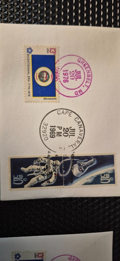 1371 Apollo 8 Moon Orbit 5"X3.5 Multiple on back (Each Different) 10 Per order