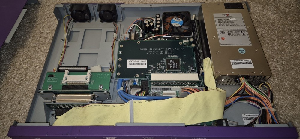 ServGate EdgeForce Plus SG230, FIREWALL / VPN NETWORKING , POWERS ON ,SOLD AS IS