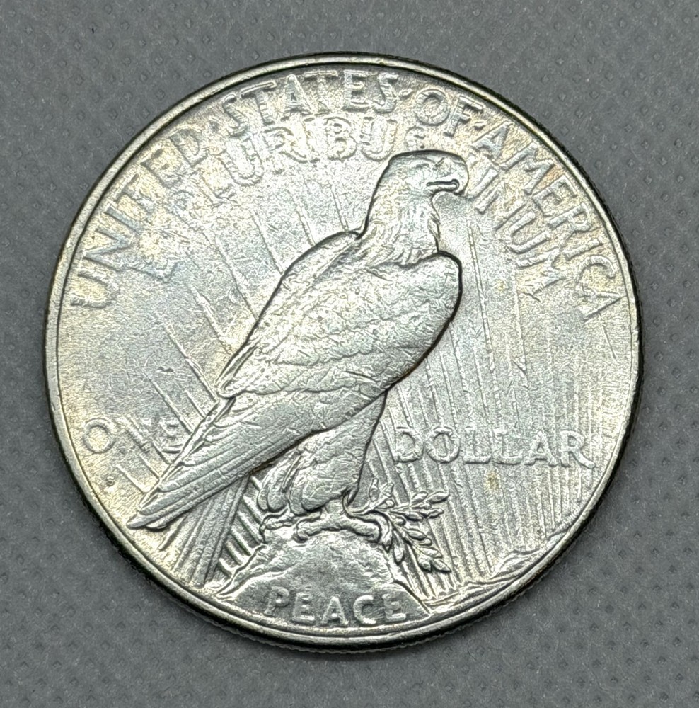 1927-S Peace Silver Dollar - #BK