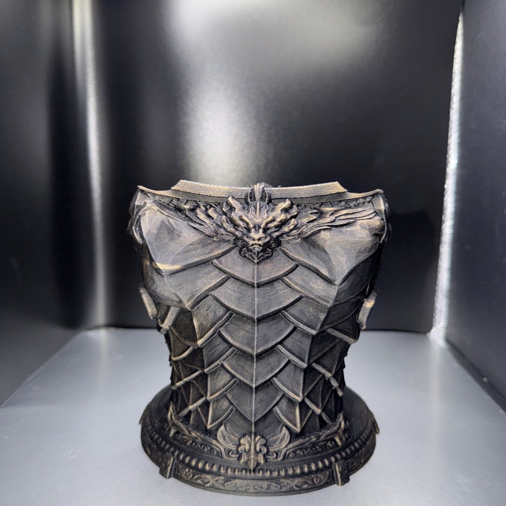 Oni Mask Samurai Controller Stand Gaming Holder Desk Decor Painted 3D Printed