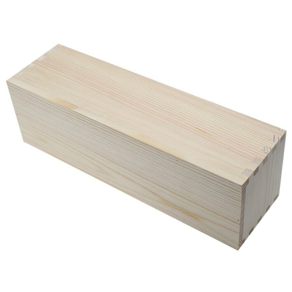 Flexible Rectangular Soap Silicone Mold Wood Box DIY Tool for Soap Cake Making