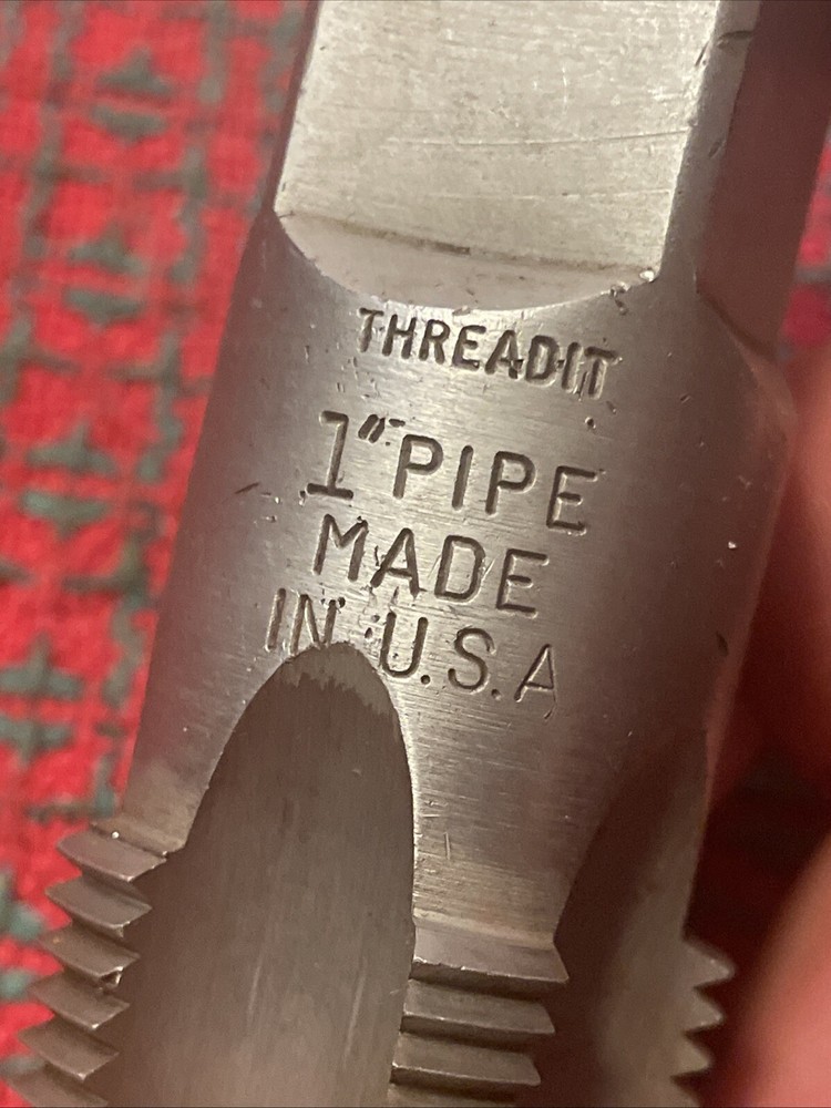Threadit 1” Pipe Tap NPT USA 🇺🇸 Excellent