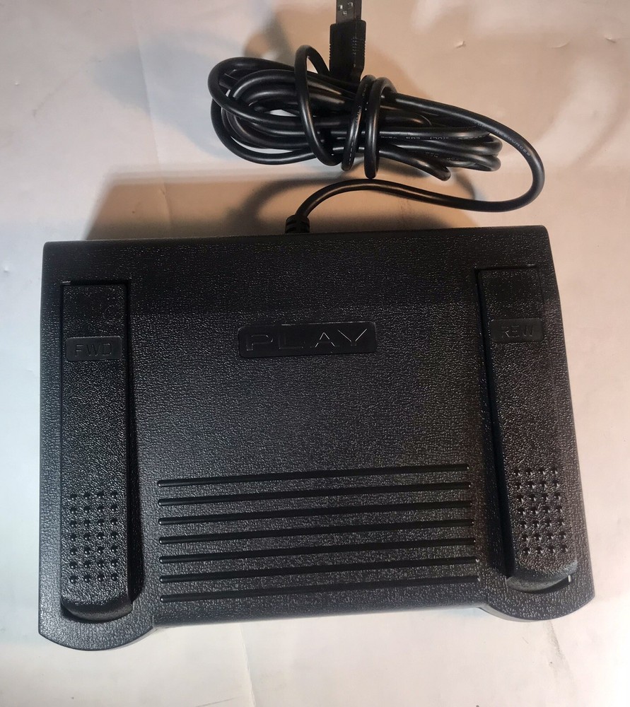HTH Engineering Pedal HDP-3S Dictation Transcriber Foot Pedal Controller