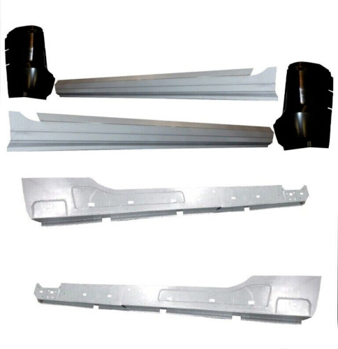 2009 2018 Inner & Outer Rocker Panels & Cab Corners Fits Ram Crew Cab  6PC. SET