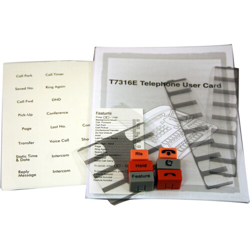 NEW Nortel T7316e Replacement Button Pack Kit (Complete Litpack)