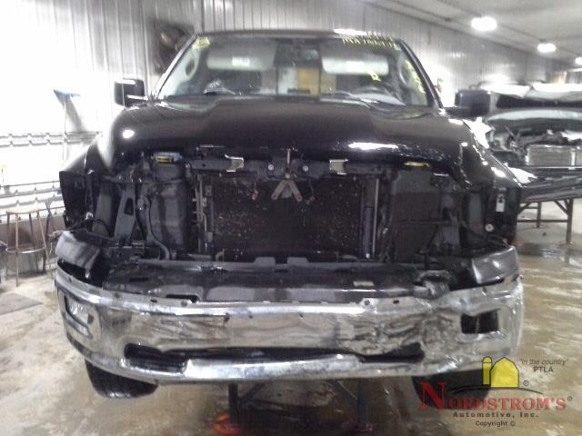 2012 Dodge 1500 Pickup Driver Front Headrest Only Black Cloth