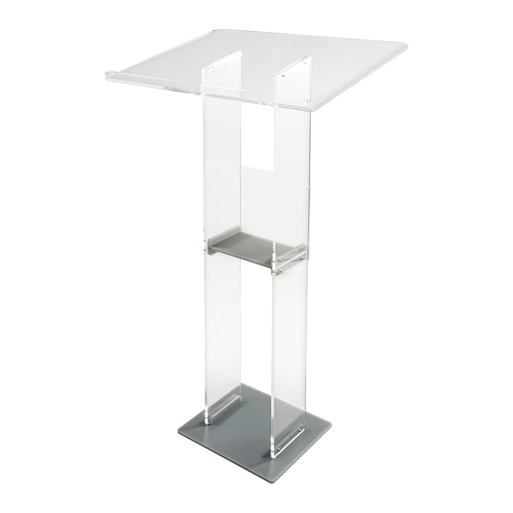 Acrylic Podium Stand for Presentations, Lectures & Conferences