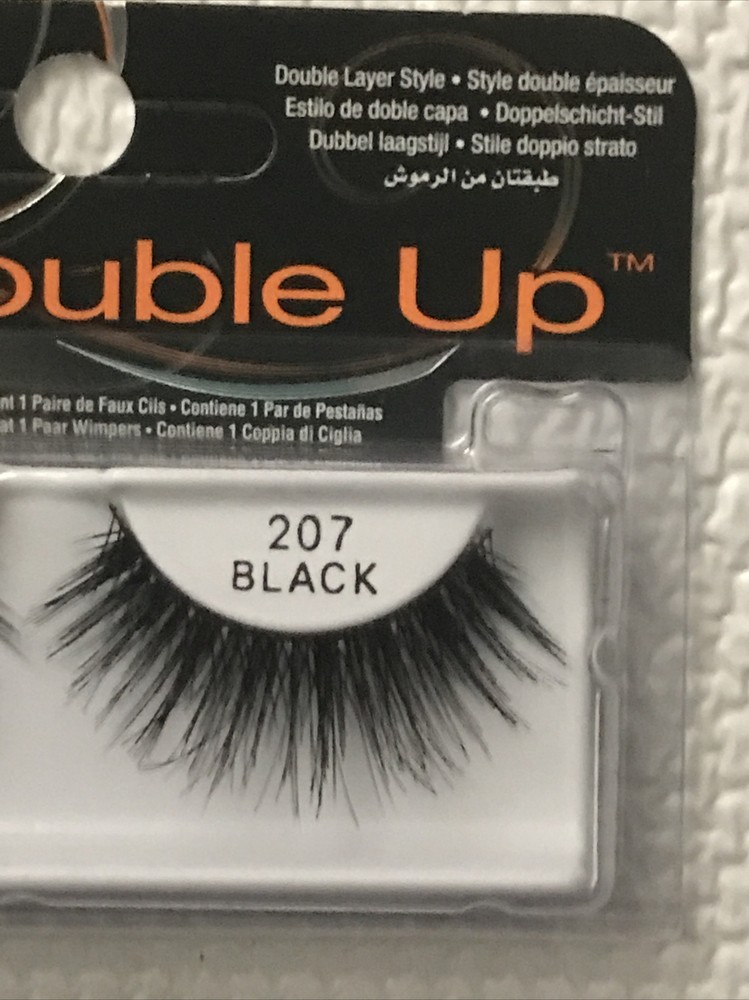 Ardell Double Up Eyelashs Double Layer 207 Black Eye Makeup