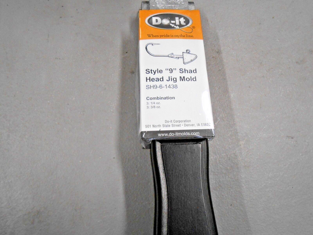 3235 Do-It Style "9" Jig Mold 1/4 & 3/8 oz