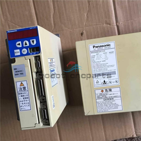 USED Panasonic Servo Driver MSD083A1XX Tested