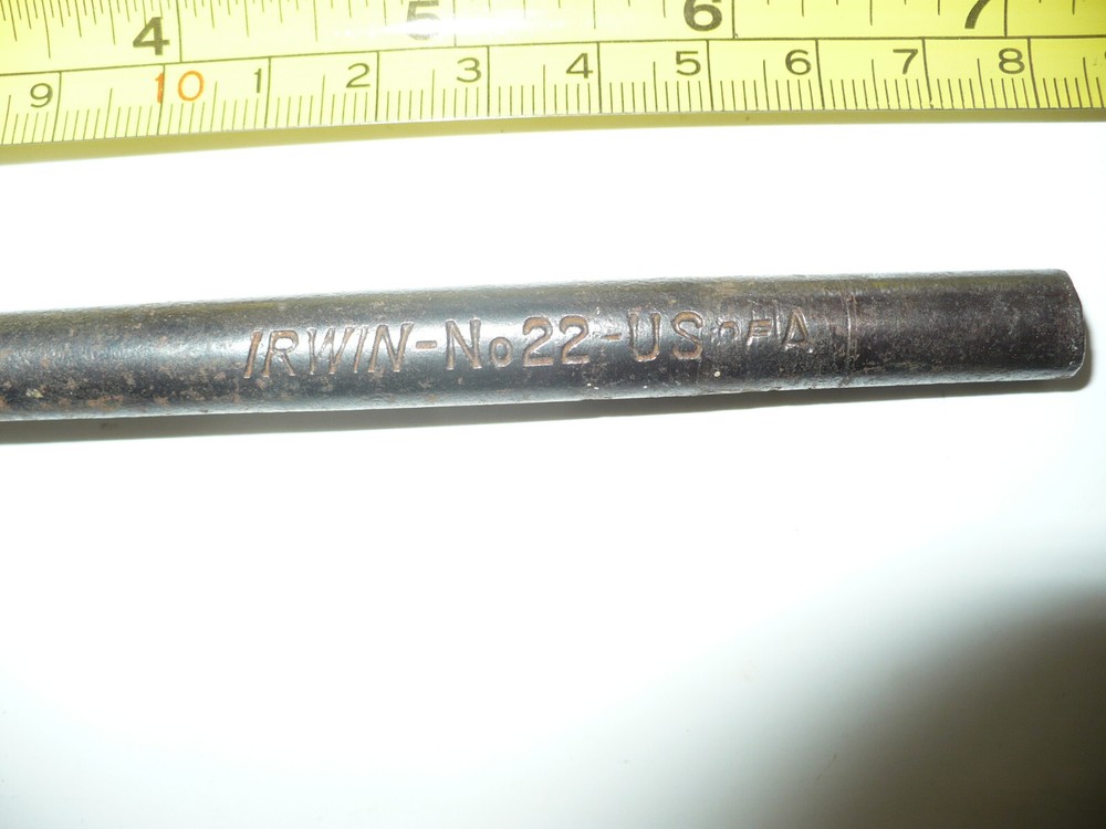 Vintage Irwin No. 22 Expansive Drill Bit USA