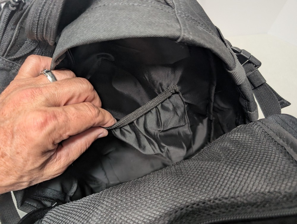 SOG Tactical Black Backpack Ninja Day Pack Storage Bugout Military - Preowned