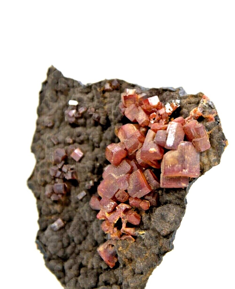 Vanadinite Mineral; Natural Crystal Cluster - 56mm
