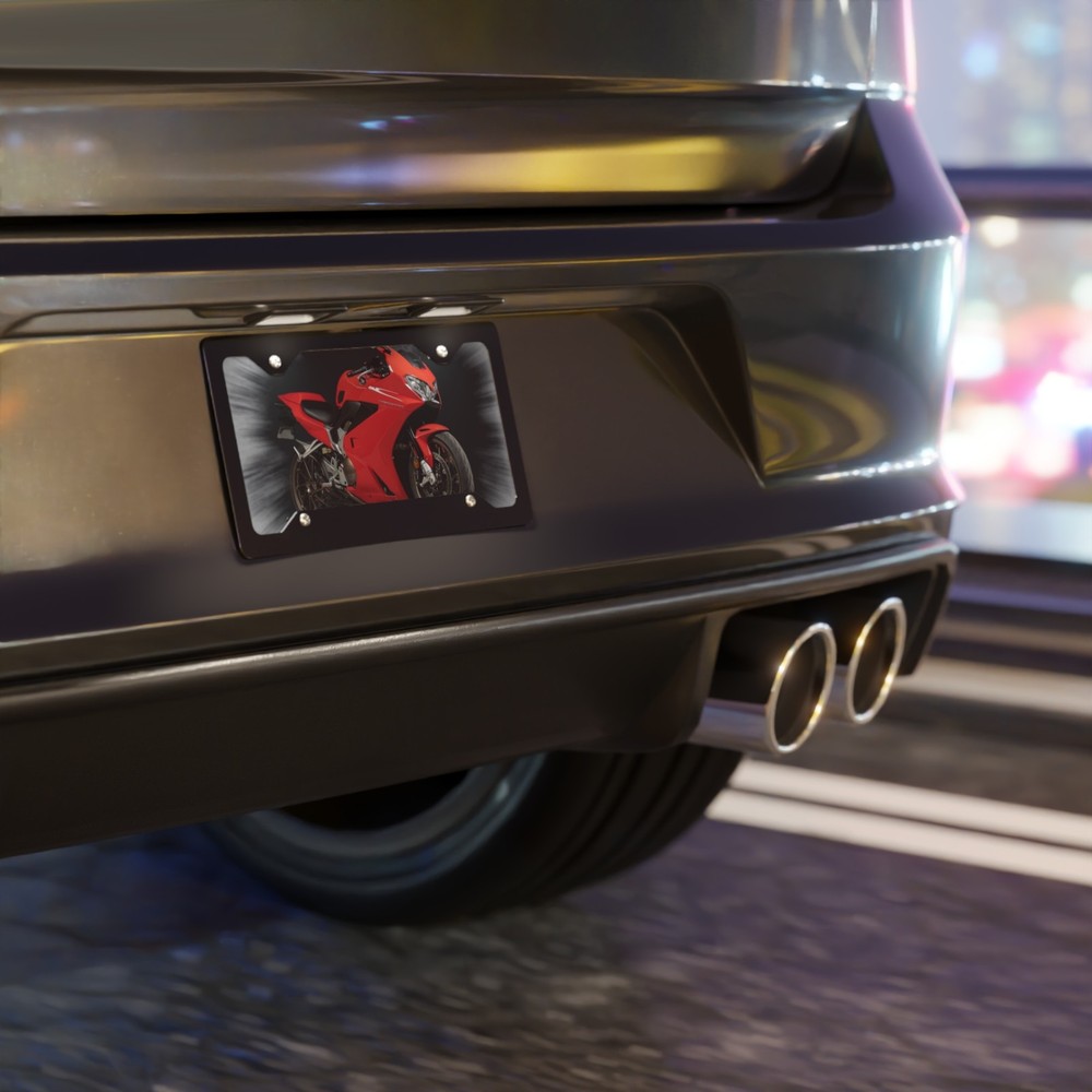 2014 Honda Interceptor License Plate