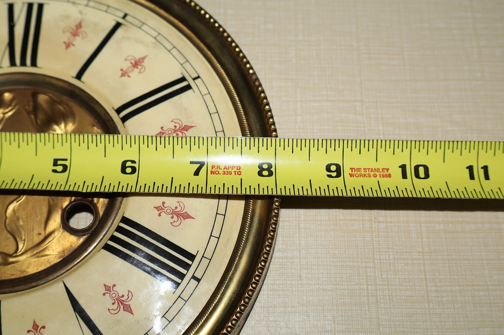 Mauthe FMS German Wall Clock Dial