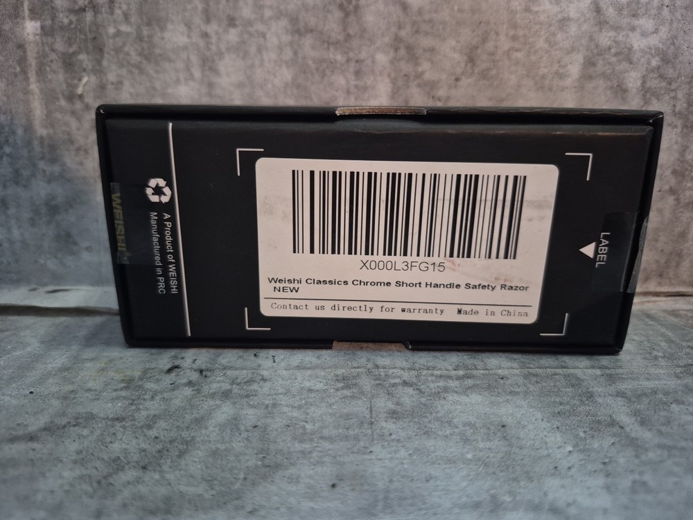 Weishi Safety Razor New Open Box