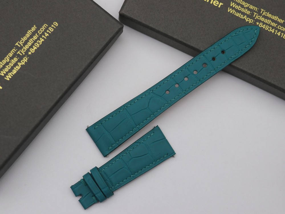 Customize Alligator Watch Strap - Crocodile Watch Strap - Leather Watch Strap