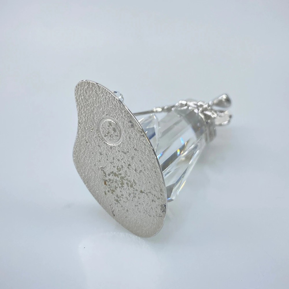 SWAROVSKI - Clear Silver Swarovski Crystal Hardware Accessory
