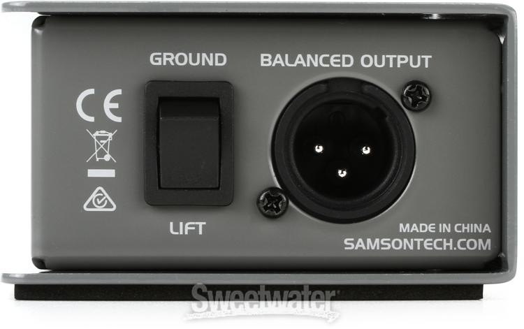 Samson MD1 1-channel Passive Instrument Direct Box