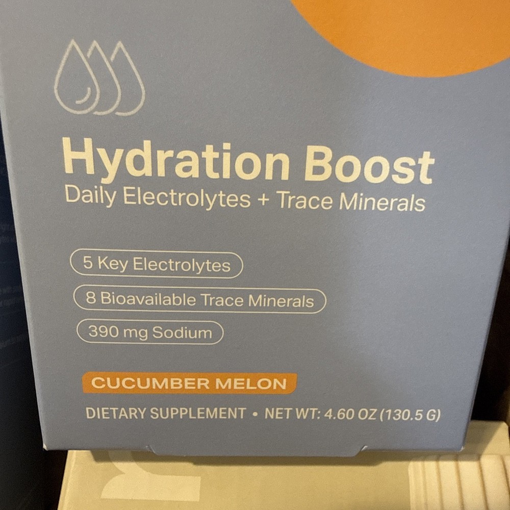 Proper Hydration Bundle Boost Stick 60 Packs,Electrolytes+Trace Minerals/bottle