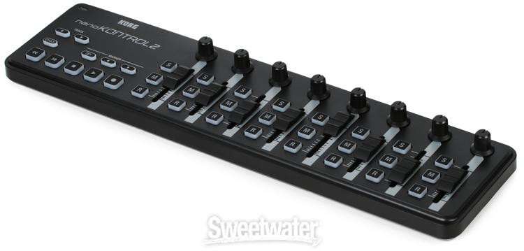 Korg nanoKONTROL2 MIDI Control Surface - Black