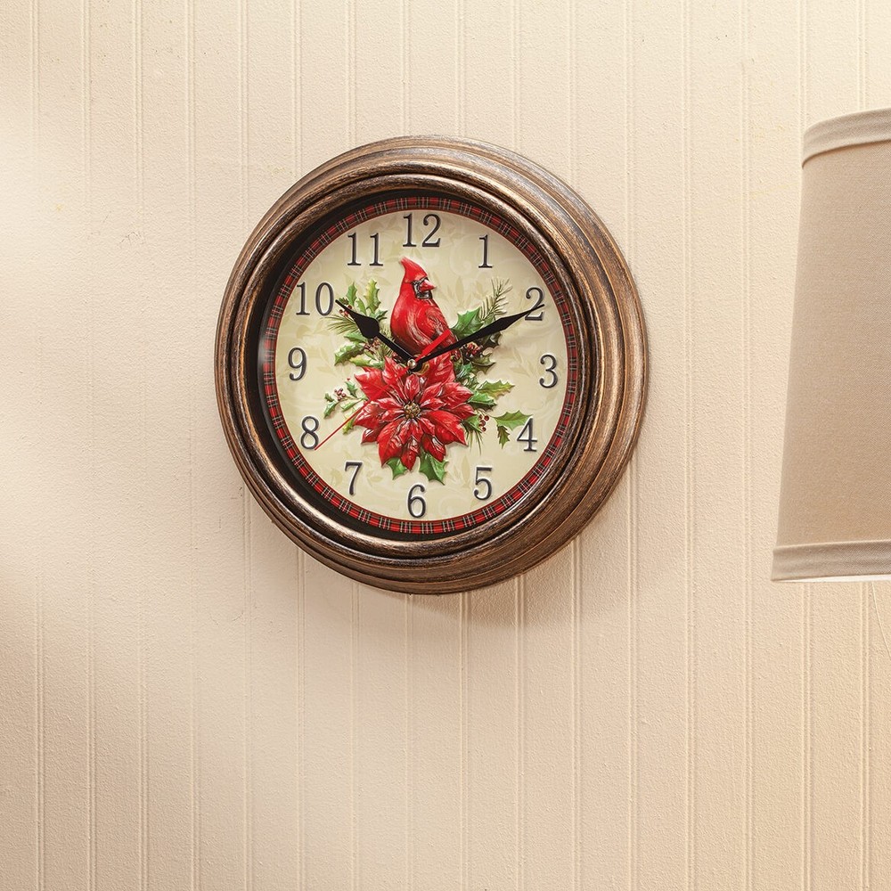 Cardinal Wall Clock 3D