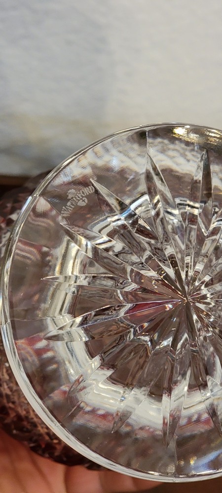 Waterford Crystal Clarendon Ruby Red Decanter & Stopper