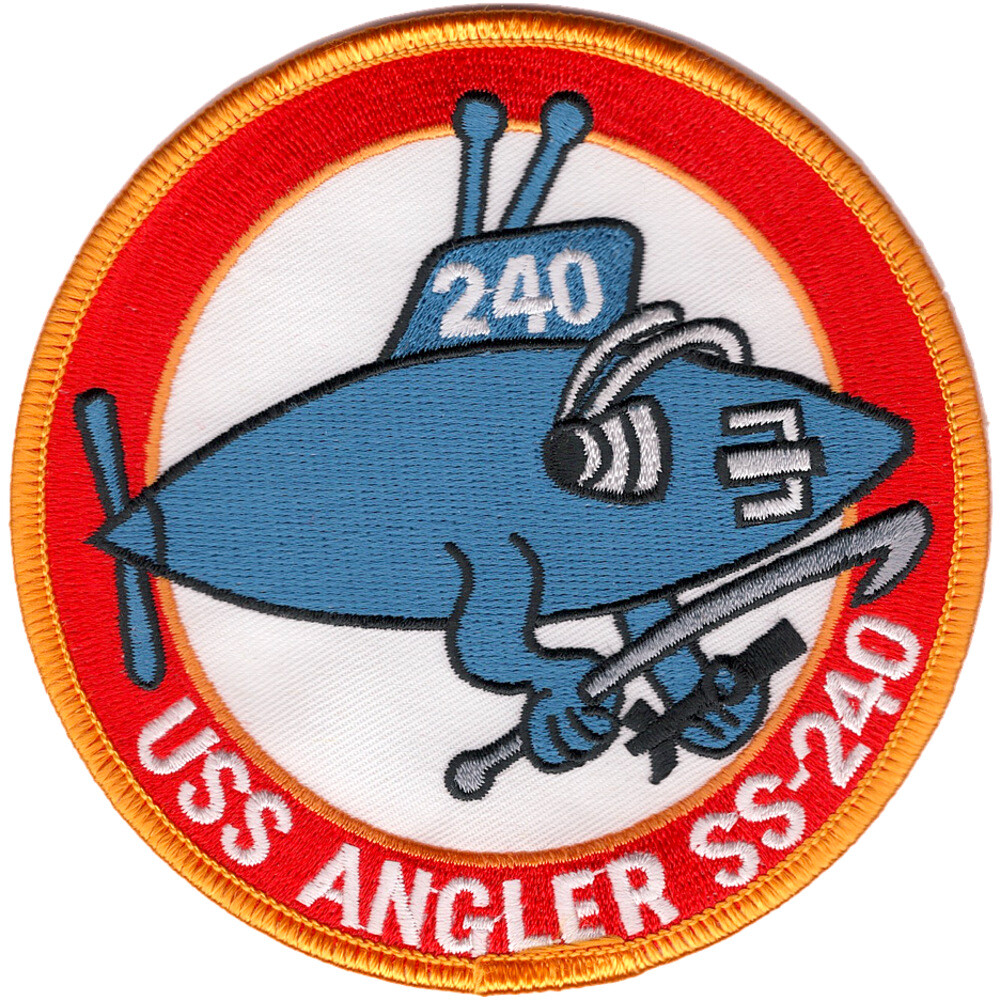 SS-240 USS Angler Patch - Version A
