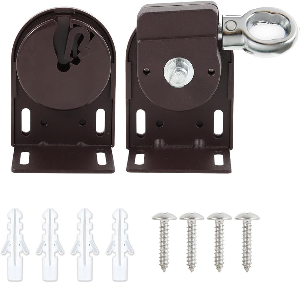 Roller Blind Accessory Set Universal Replacement Mounting Brackets of Exterior