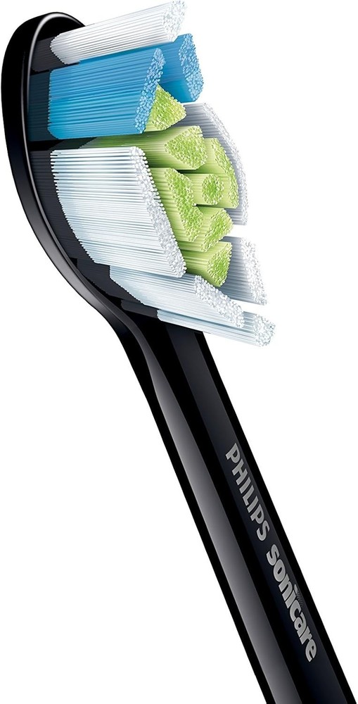 DiamondClean Toothbrush Heads, Black, 2 Pack