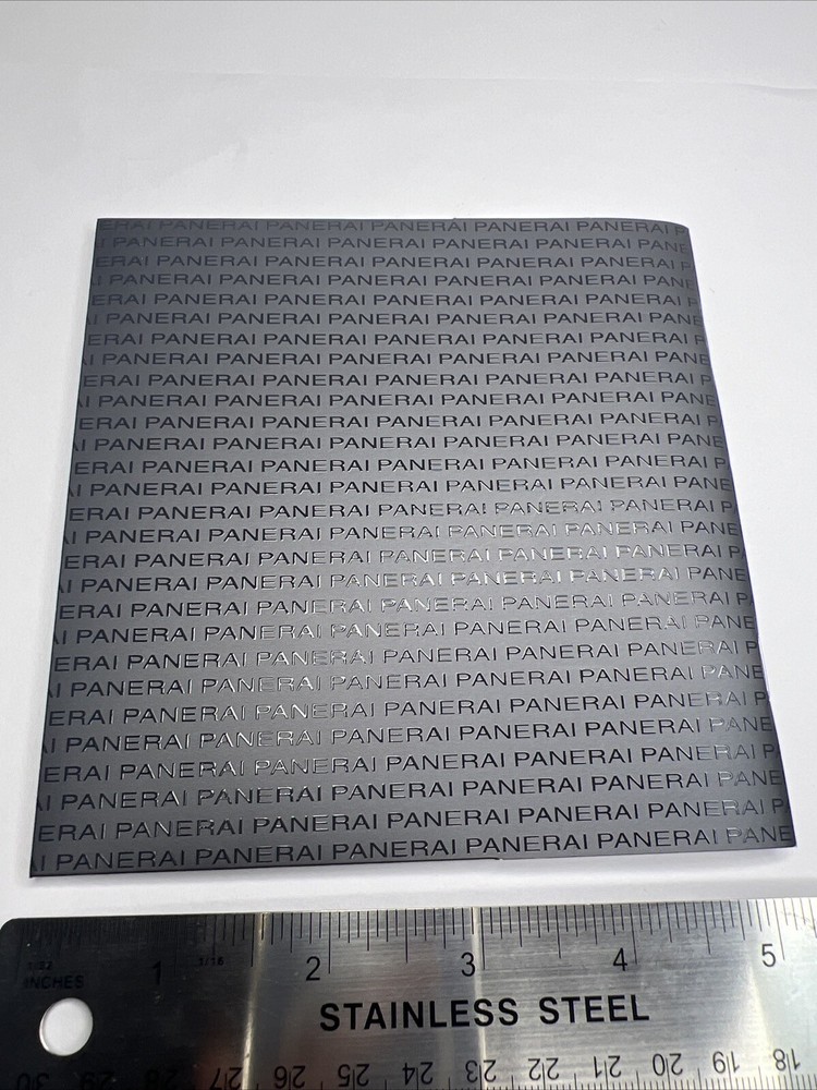 2015 Panerai Guarantee Booklet