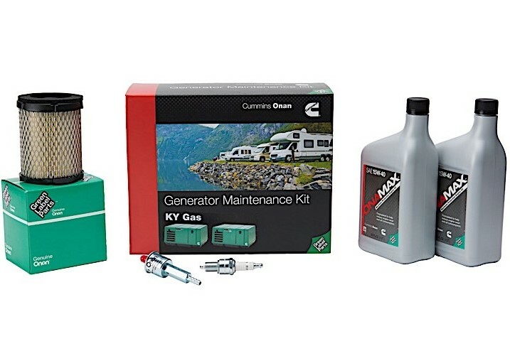 Cummins Onan A050E991, OEM RV Generator Tune Up Maintenance Kit, KY Gas