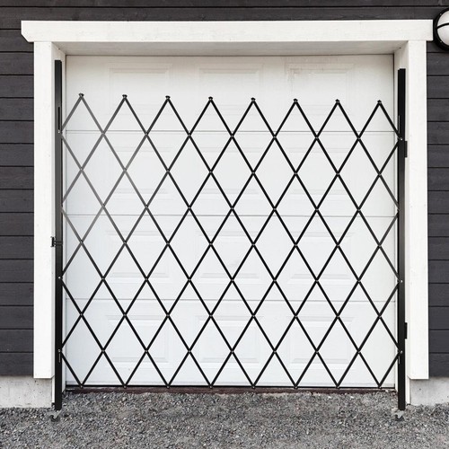 360° Rolling Barricade Gate Expanding Folding Security Gate Security Door 2.2*2m