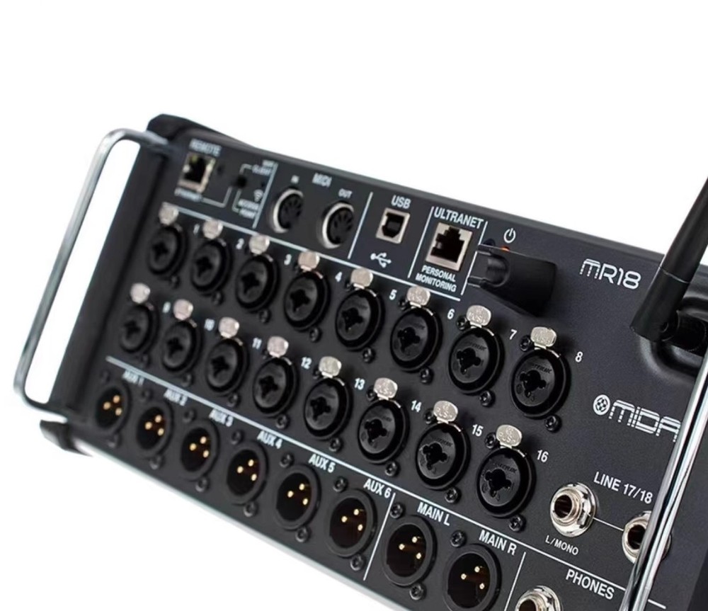 MR18 18-Input 8-Bus Digital Mixer With Wifi Module Multi-CH USB Audio Interfaces