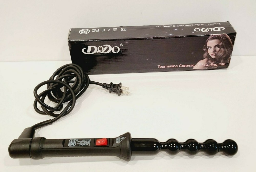 Dodo Tourmaline Ceramic Curling Iron With Beads