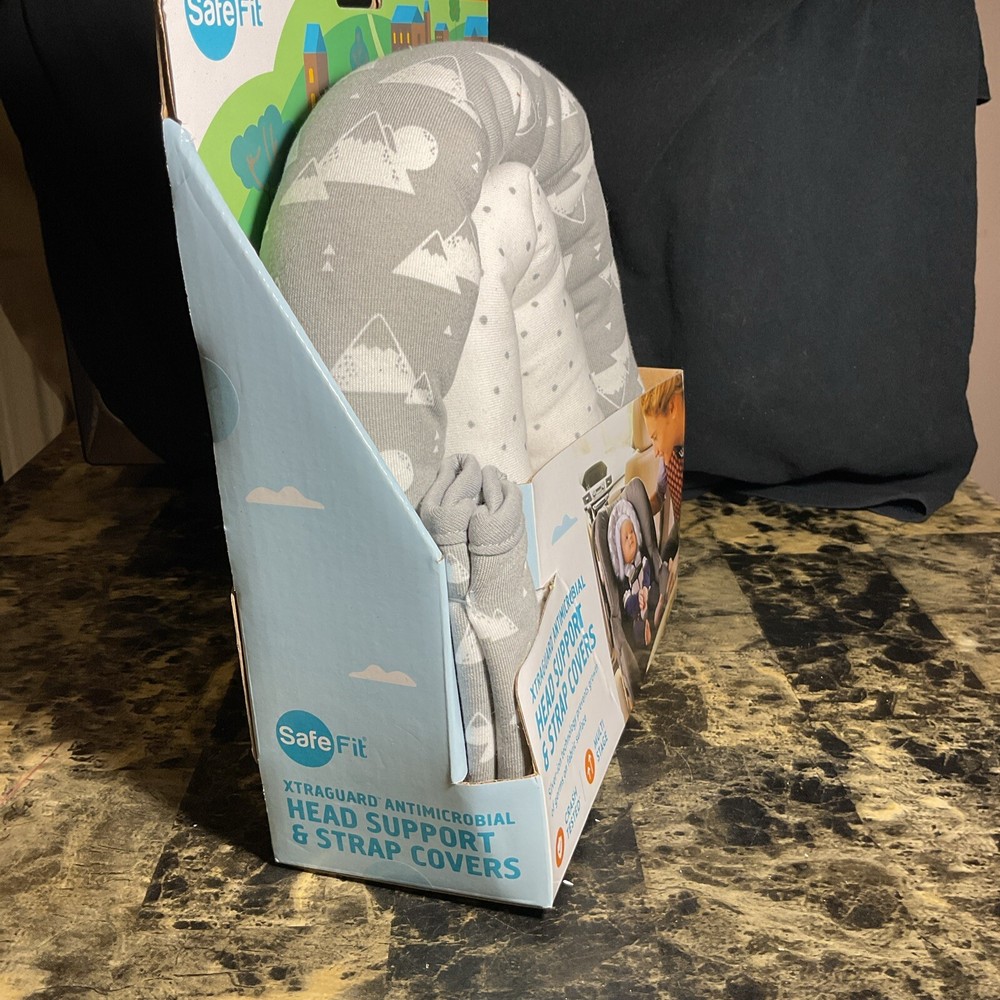 SafeFit Head Support & Strap Covers Baby NIB