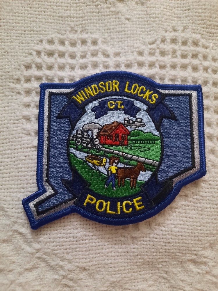 Windsor Locks CT Police Patch