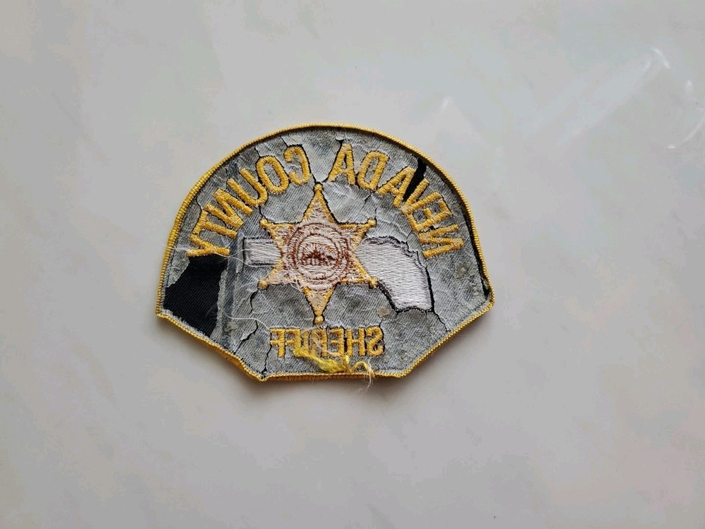 OBSOLETE Nevada County Sheriff California Patch