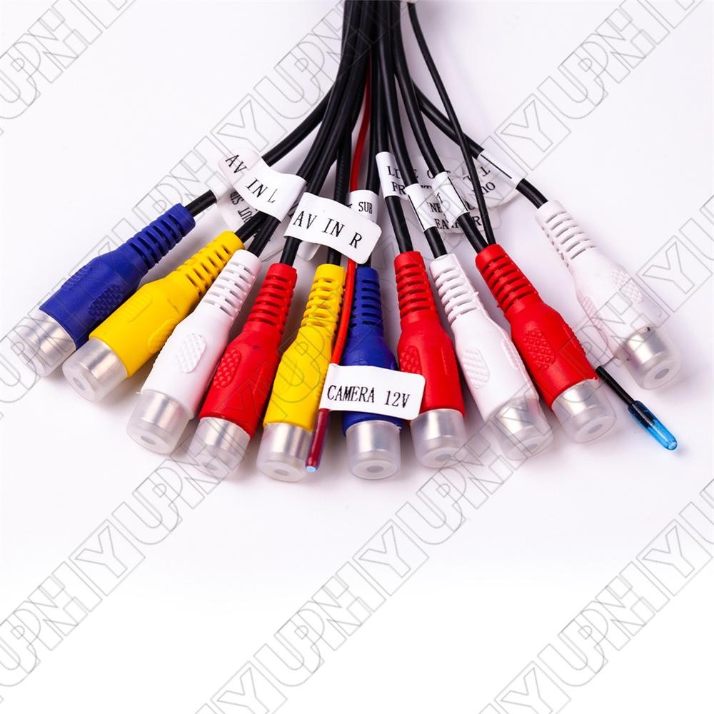 18-pin Pre-Amp/Video AV Input Output Camera Cable For XDCPA10BT Multimedia Cable