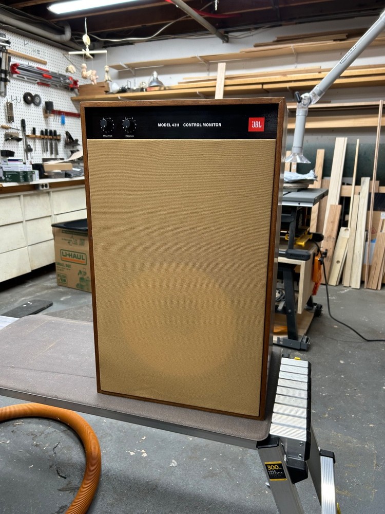 JBL 4311 Inversion/Conversion label-IMPORTANT NOTE RE 4311'S W/DIFFERENT SPACING