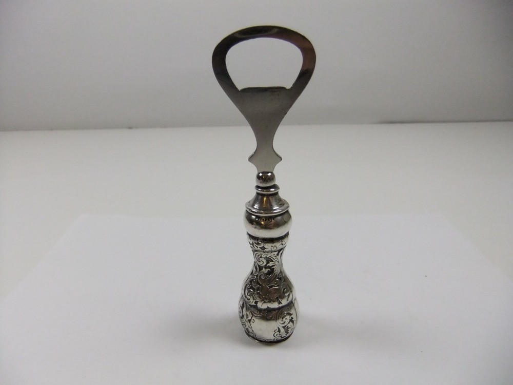 Sterling Silver Bottle Opener Barware