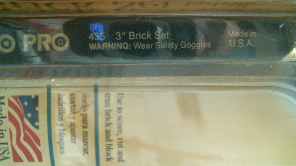 Dasco Pro 3" Brick Chisel (435-0) FS